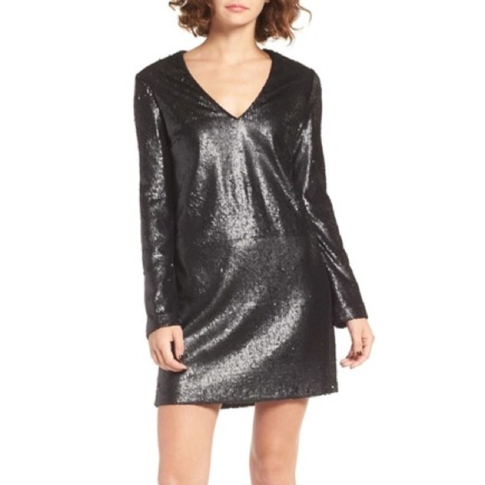 WAYF Skyline Sequin Dress